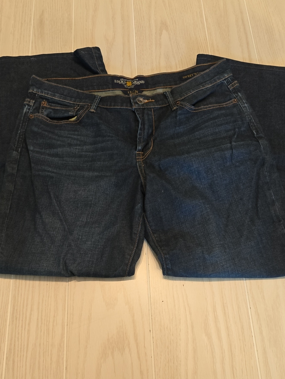 Lucky Brand Sweet N Low Ankle Jeans 12/31 E07